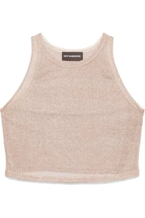MVP Wardrobe Lurex tank top