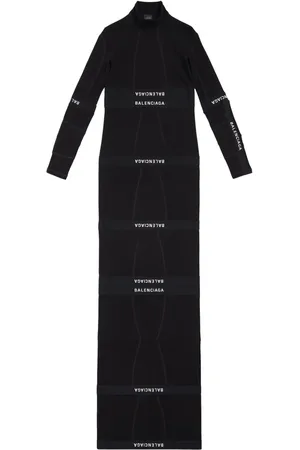 Balenciaga Panelled cotton maxi dress