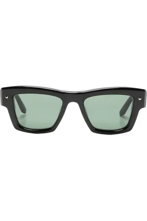 VALENTINO GARAVANI Logo-plaque tinted sunglasses