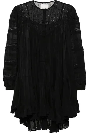 Isabel Marant Gyliane broderie-anglaise midi dress