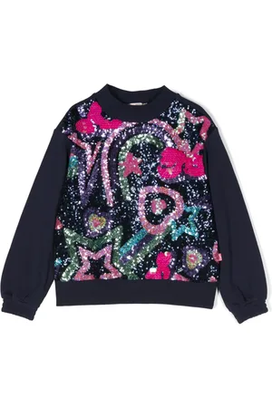 Billieblush Sequin-embellished sweatshirt