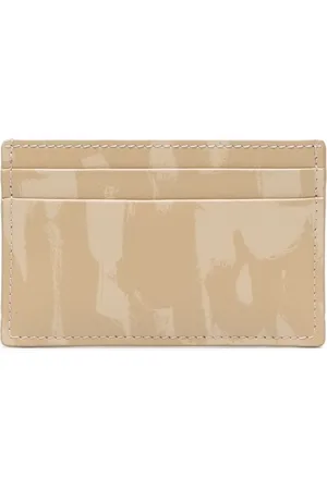Alexander McQueen Graffiti-print leather cardholder