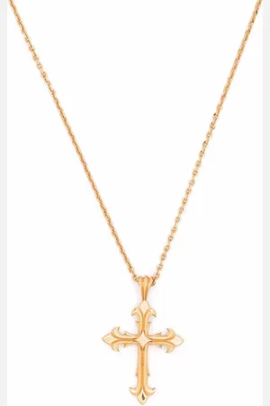 EMANUELE BICOCCHI Fleury Cross pendant necklace
