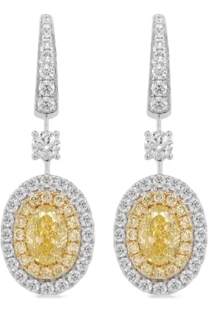 HYT Jewelry 18k gold diamond earrings