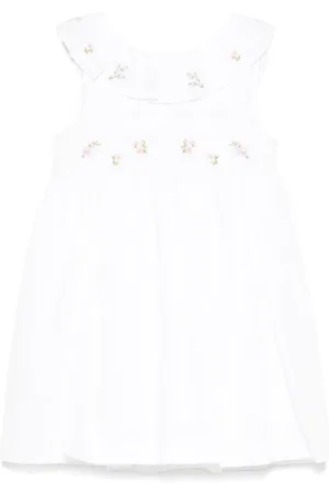 PATACHOU Floral-embroidery dress
