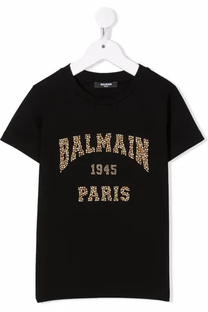 Balmain Logo-embellished cotton T-shirt