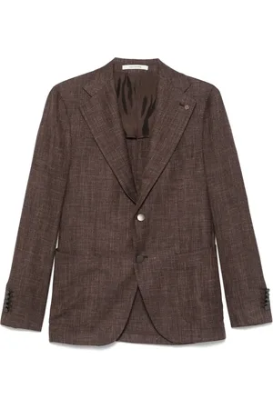 TAGLIATORE Brooch-detail blazer