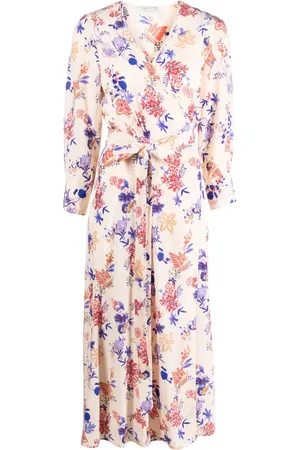 FORTE FORTE Belle De Jour floral-print wrap dress