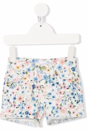 MISS GRANT Floral-print shorts