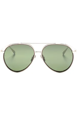 Linda Farrow Torino pilot-frame sunglasses