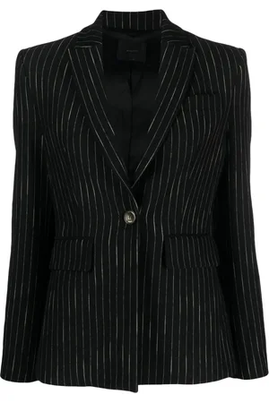Pinko Striped single-breasted blazer