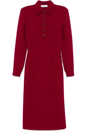 Rowen Rose Wool maxi dress