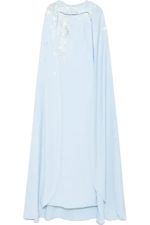 Saiid Kobeisy Embroidered crepe dress