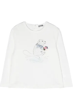 Il gufo Graphic-print cotton T-shirt