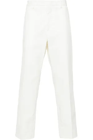 Jil Sander Pressed-crease straight-leg trousers