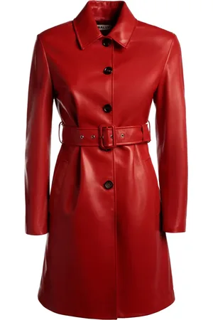 Bally Belted nappa-leather coat