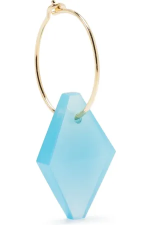 Aliita 18kt yellow Rombo jade earring