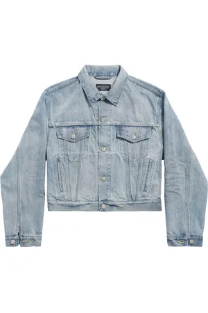 Balenciaga Logo-print denim jacket