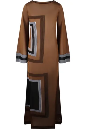 CIRCUS HOTEL Geometric-print dress