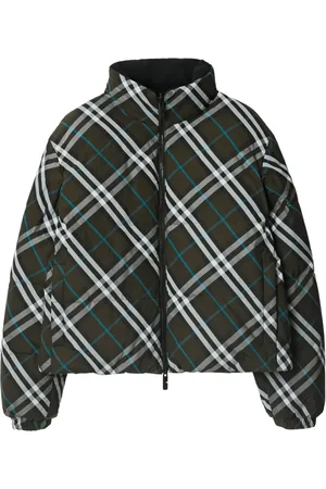 Burberry Reversible check puffer jacket
