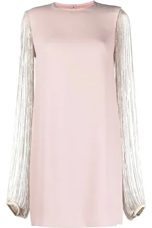 Costarellos Valencia crystal-embellished shift dress