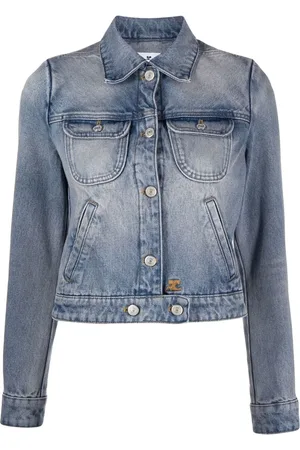 Courrèges Cropped denim jacket