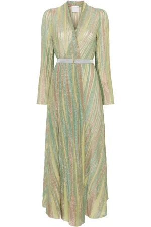 FORTE FORTE Lurex jacquard maxi dress