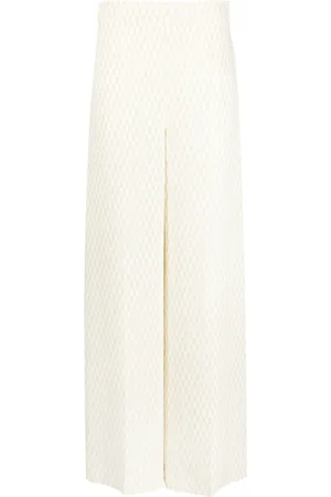 Joseph Alane geometric-print high-waisted trousers