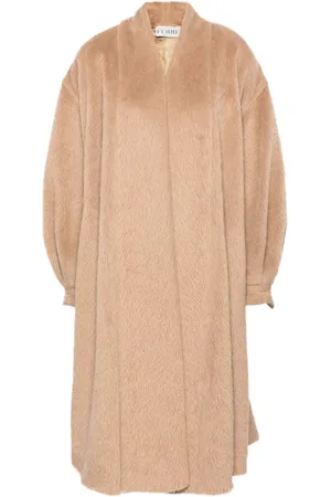 Gianfranco Ferré 1980s brushed midi coat
