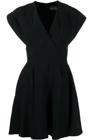 GIOVANNI BEDIN V-neck fitted dress