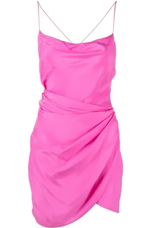 GAUGE81 Scoop-neck gathered minidress