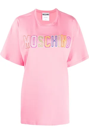 Moschino Embroidered-logo t-shirt