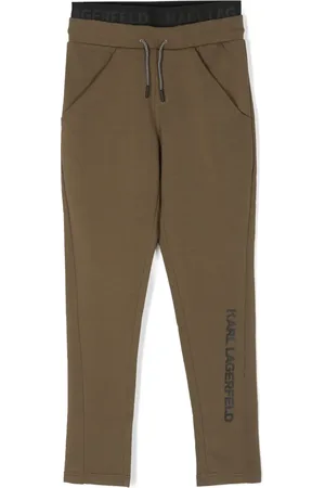 Karl Lagerfeld Logo-print elasticated-waist track pants