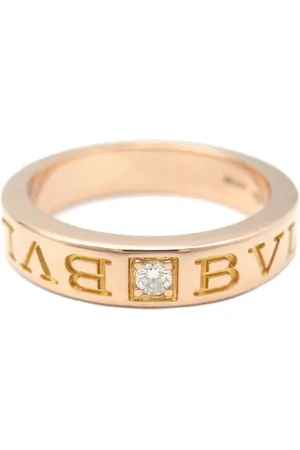 Bvlgari 2010s 18kt rose gold B.Zero1 diamond ring