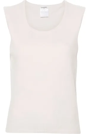 CHANEL 2003 cashmere top