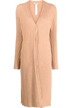 Twin-Set Longline ribbed cardigan