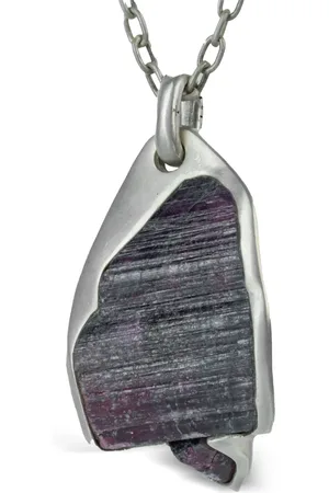 PARTS OF FOUR Sterling Halos tourmaline necklace