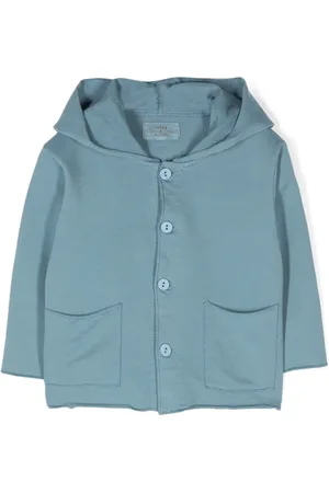 TEDDY & MINOU Hooded cotton cardigan