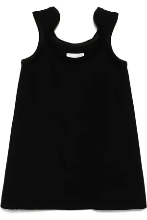 Low Classic Curve ribbed wool mini dress