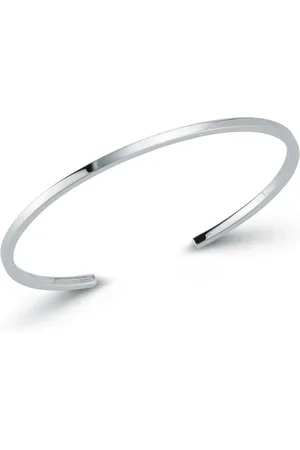 Mateo Sterling bar cuff bracelet