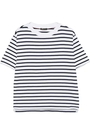 Loro Piana Striped cotton T-shirt