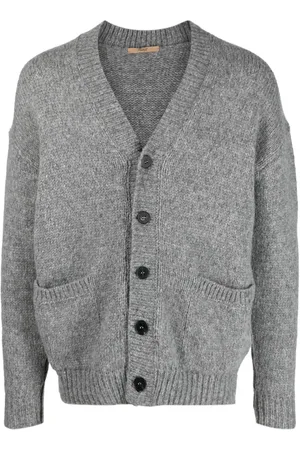 Nuur V-neck button-up cardigan