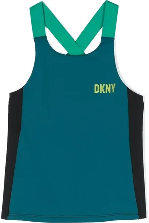 DKNY Logo-print sporty top