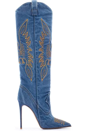 LE SILLA Eva 120mm embroidered boots