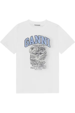 Ganni Organic cotton T-shirt