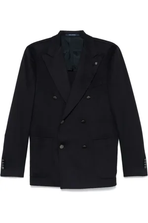 TAGLIATORE Brooch-detail blazer