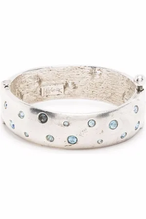 Saint Laurent 1990 crystal-embellished bracelet