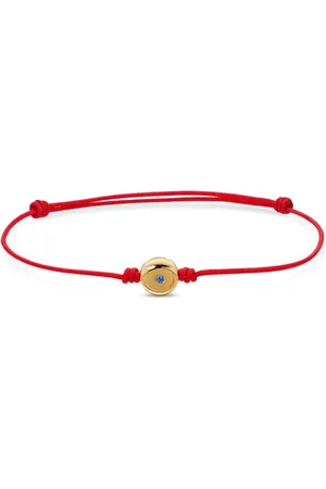 David Yurman 18kt yellow Evil Eye cord bracelet (9mm)