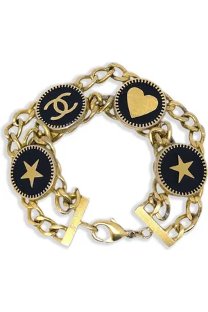 CHANEL 2001 double-chain bracelet