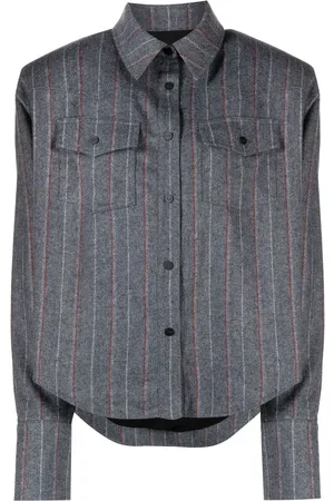 The Mannei Pinstripe button-up shirt